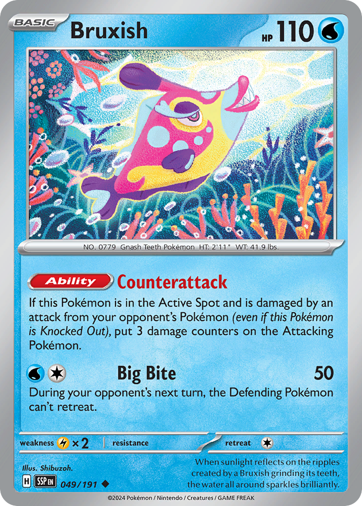 Bruxish Surging Sparks 49