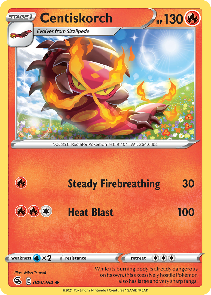 Centiskorch Fusion Strike 49