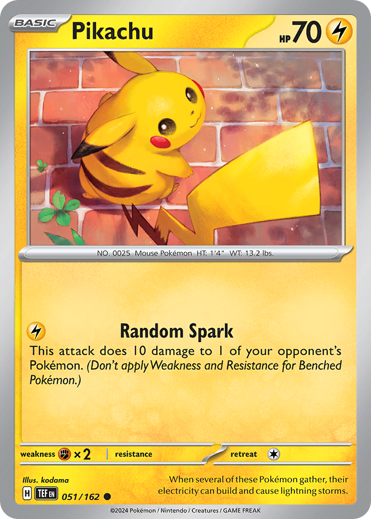 Pikachu Temporal Forces 51