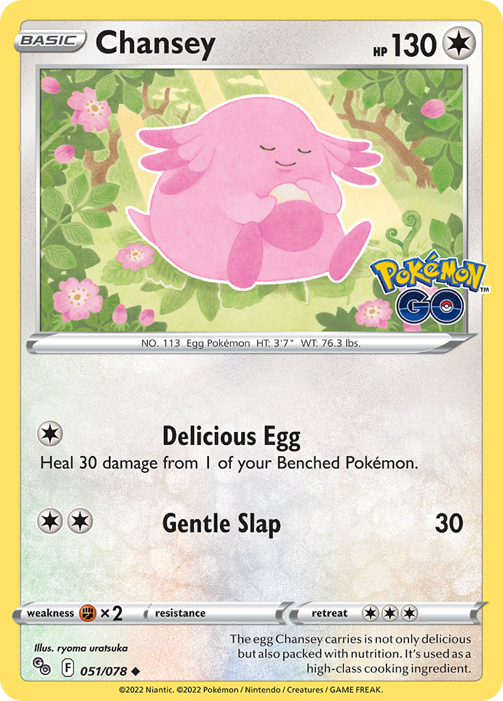 Chansey Pokémon GO 51