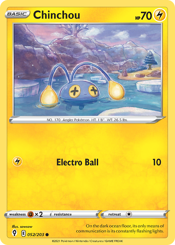 Chinchou Evolving Skies 52
