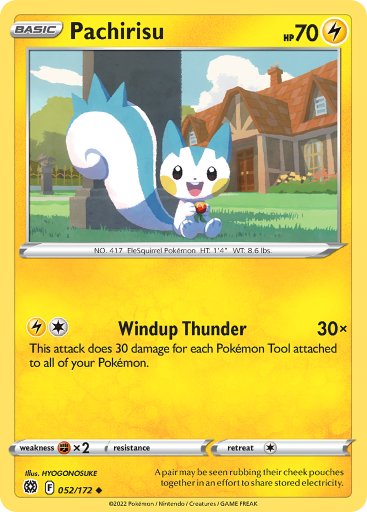 Pachirisu Brilliant Stars 52
