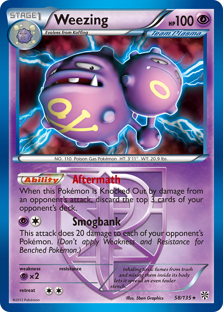 Weezing Plasma Storm 58