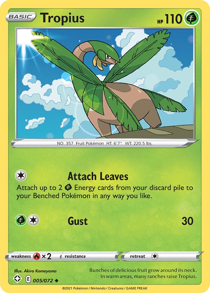 Tropius Shining Fates 5