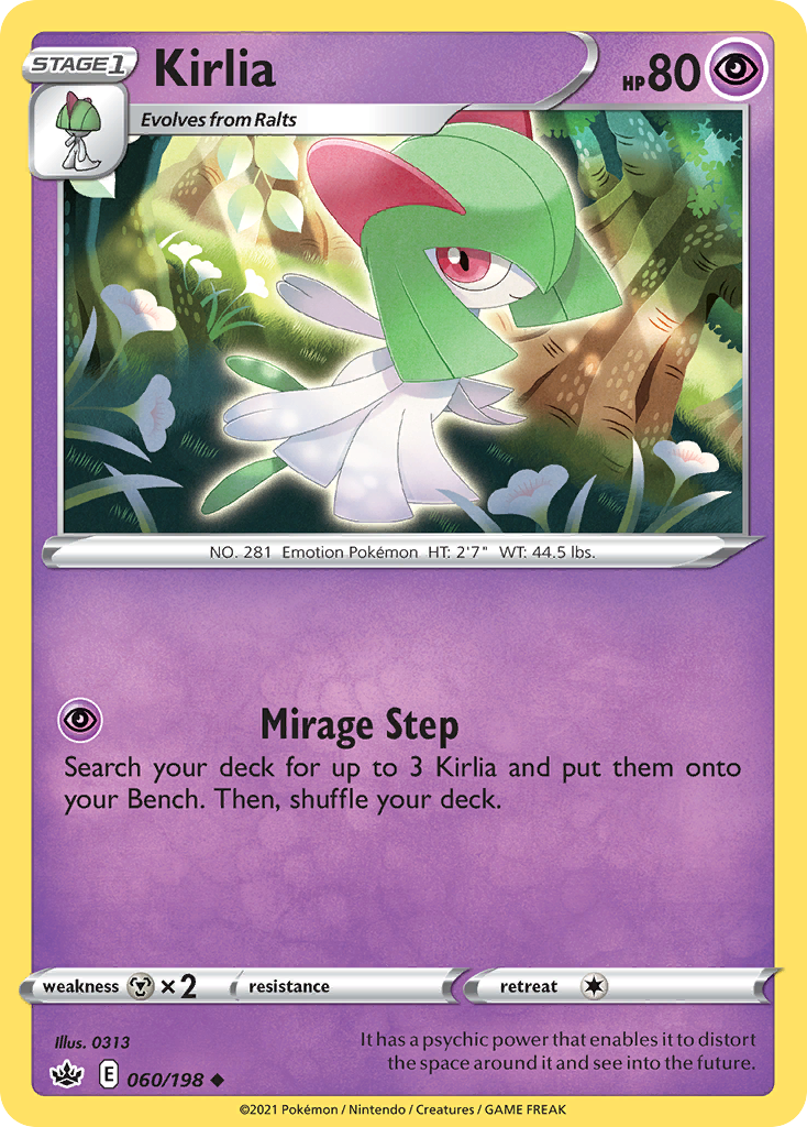 Kirlia Chilling Reign 60