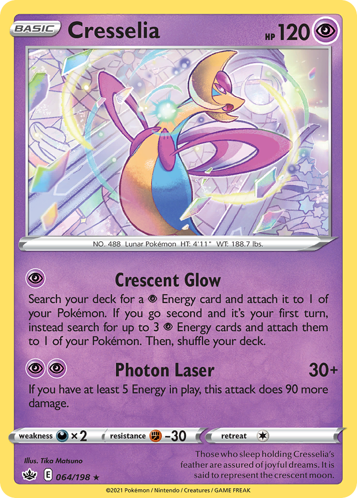 Cresselia Chilling Reign 64