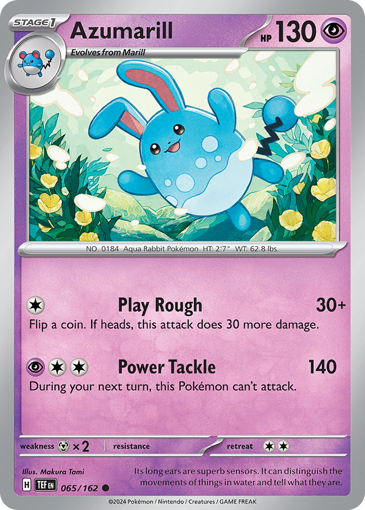 Azumarill Temporal Forces 65