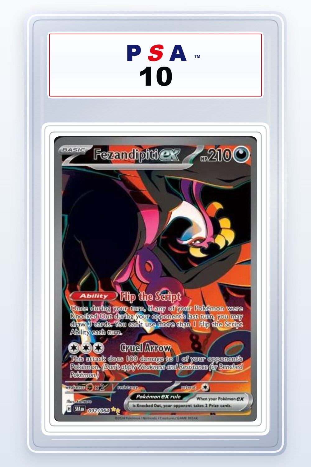 Fezandipiti ex #92 PSA 10
