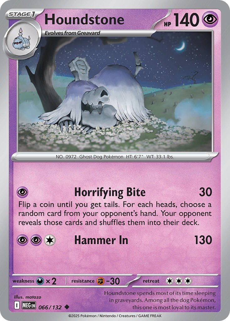 Houndstone Mega Evolution 66