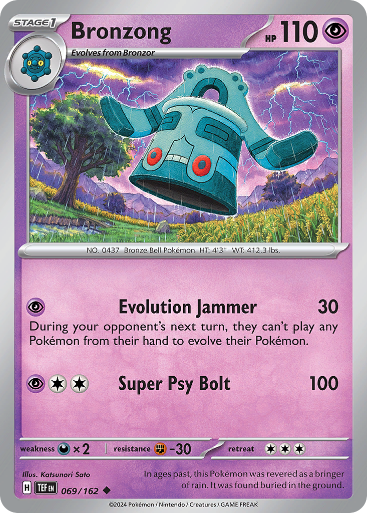Bronzong Temporal Forces 69