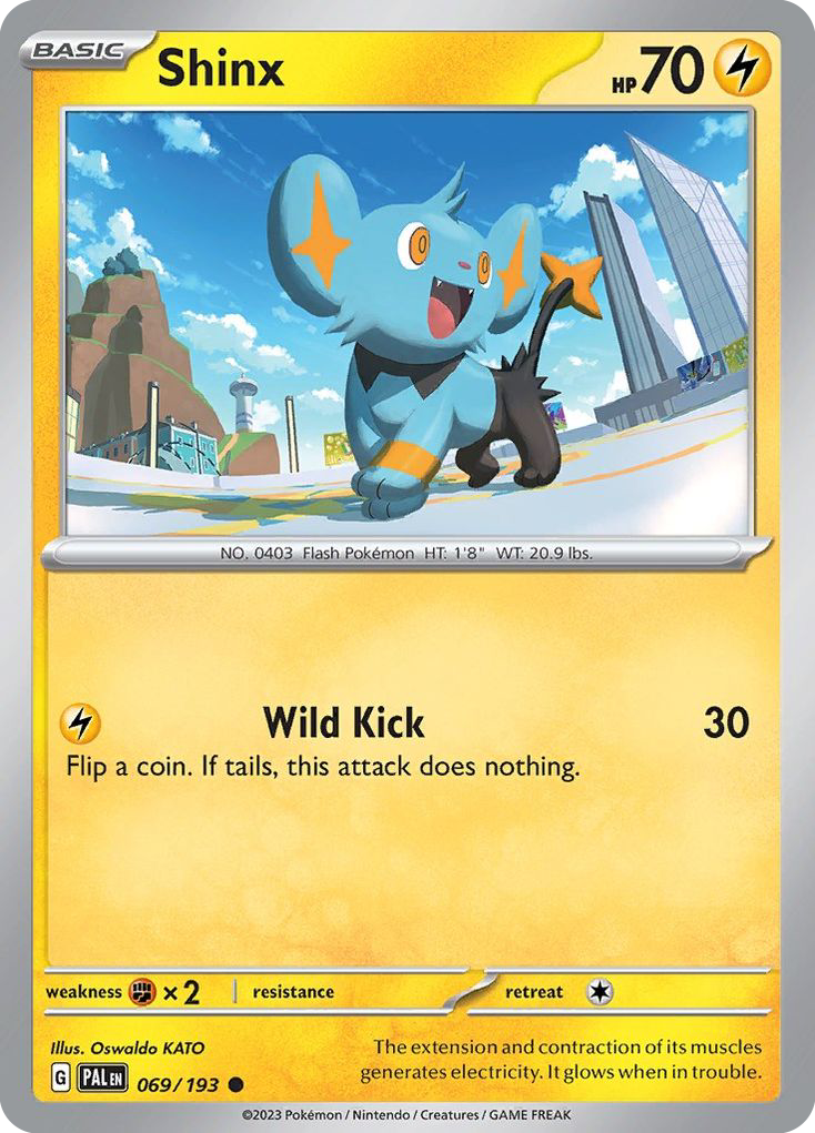 Shinx Paldea Evolved 69