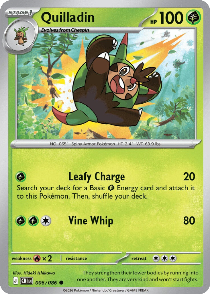 Quilladin #6