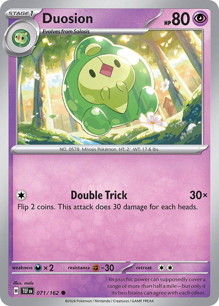 Duosion Temporal Forces 71