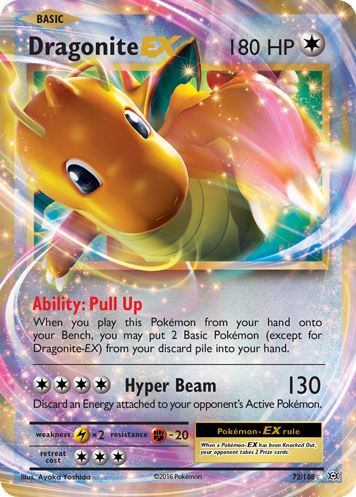 Dragonite EX #72