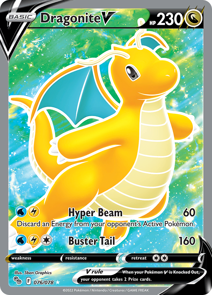 Dragonite V Pokémon GO 76
