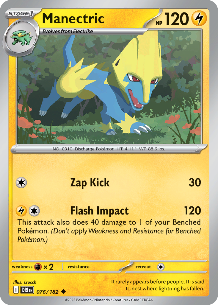 Manectric Destined Rivals 76