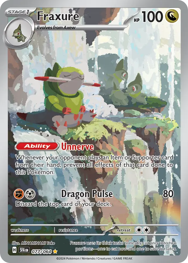 Fraxure Shrouded Fable 77