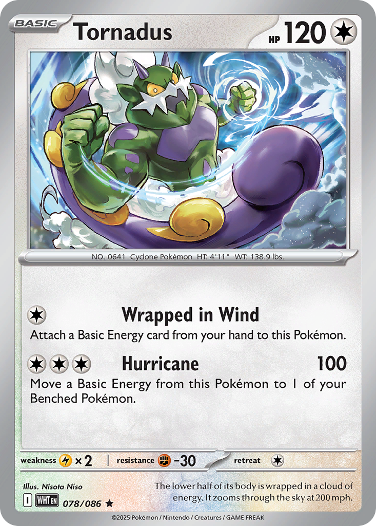 Tornadus White Flare 78