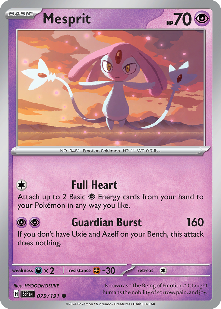 Mesprit Surging Sparks 79