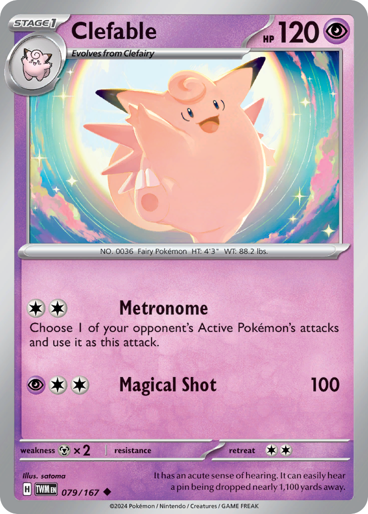 Clefable Twilight Masquerade 79