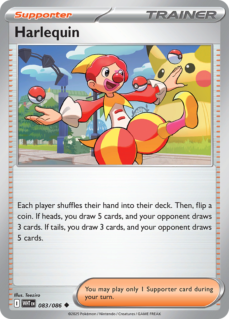 Harlequin White Flare 83