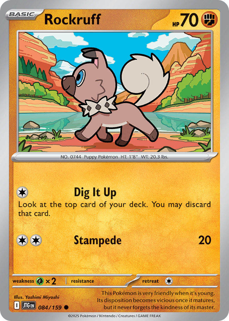 Rockruff Journey Together 84