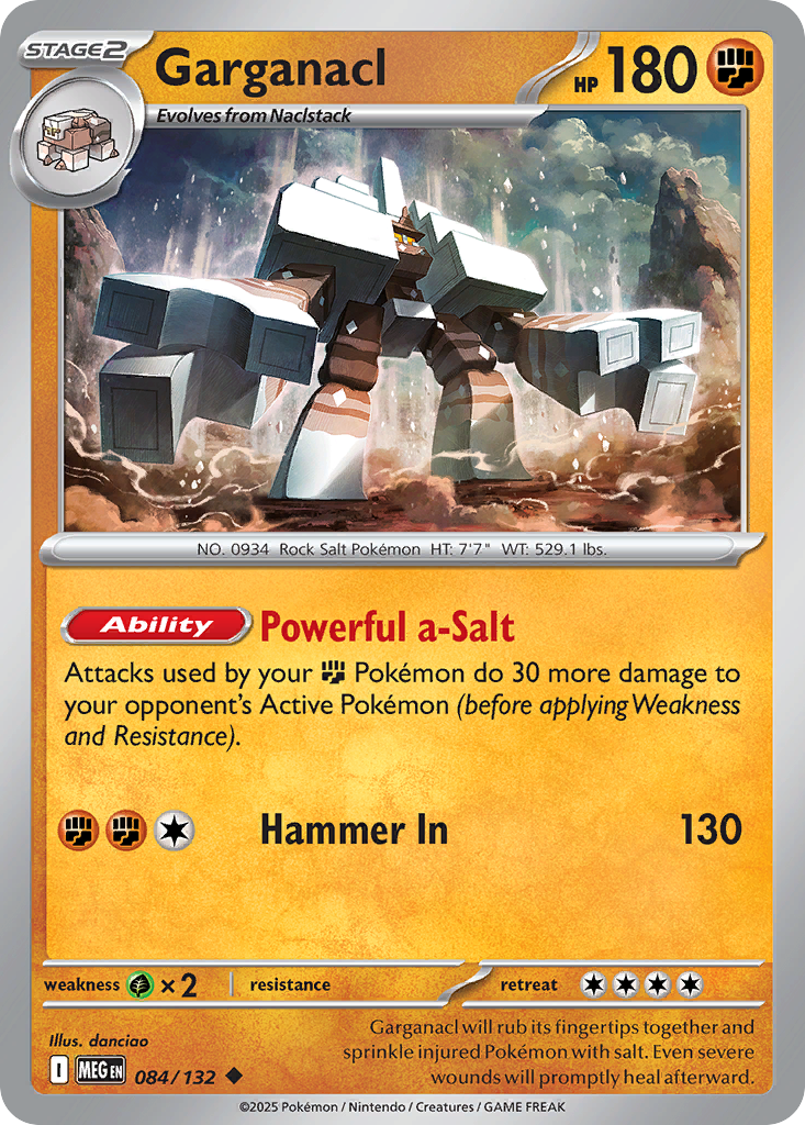 Garganacl Mega Evolution 84