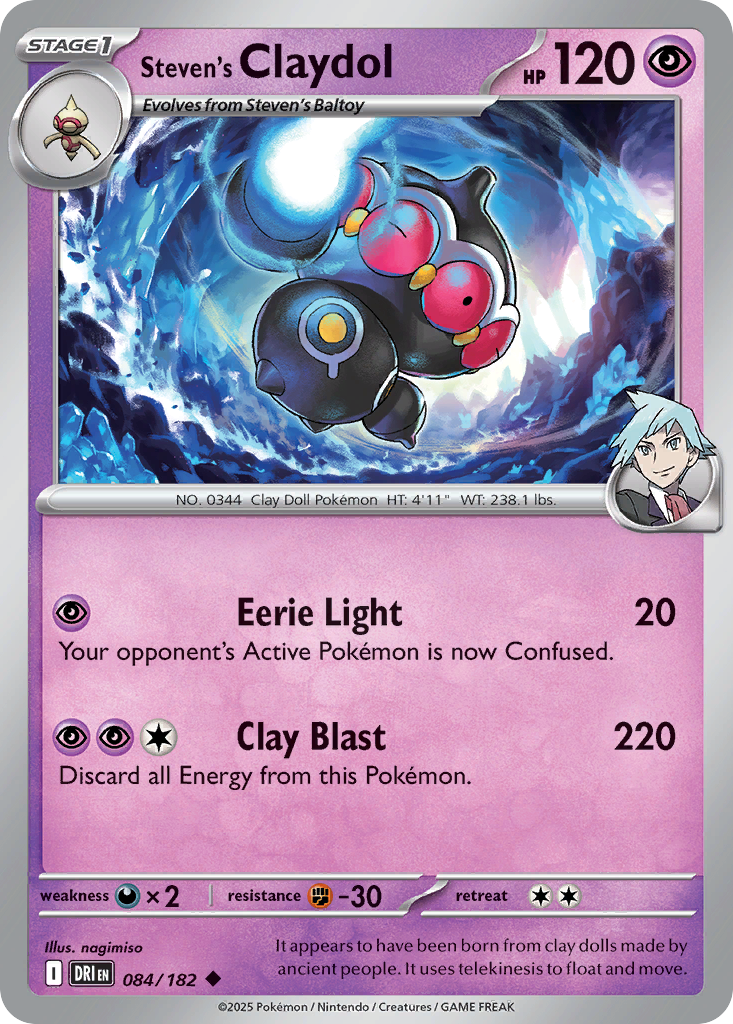 Steven's Claydol Destined Rivals 84