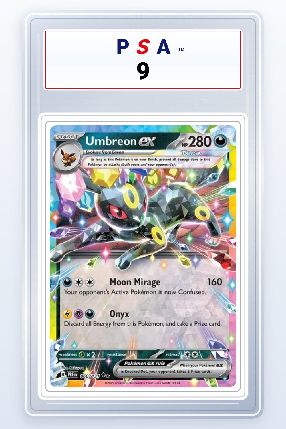 Umbreon ex #60 PSA 9