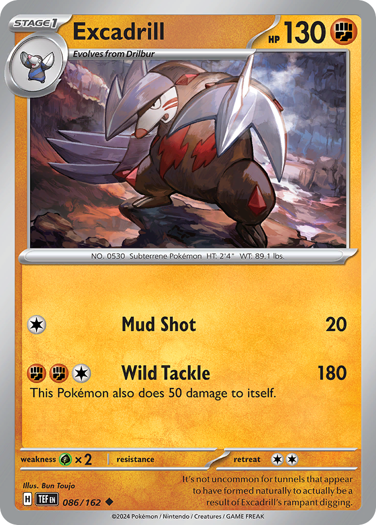 Excadrill Temporal Forces 86