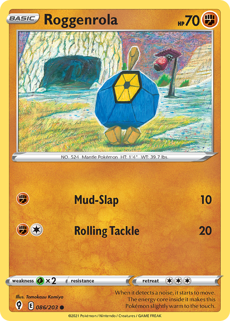 Roggenrola Evolving Skies 86
