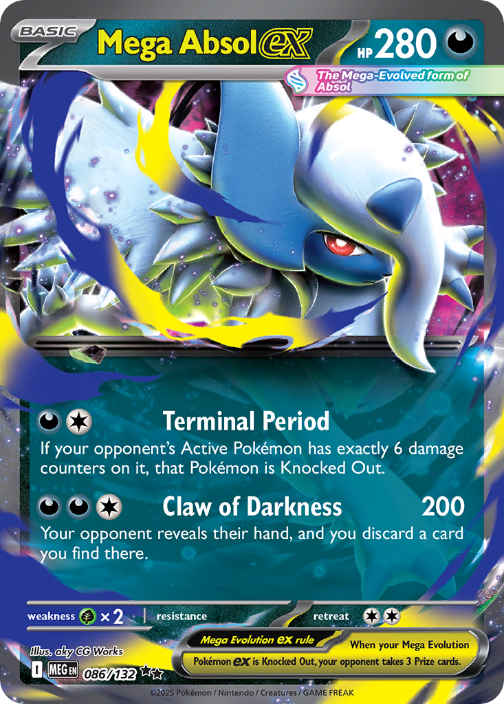 Mega Absol ex Mega Evolution 86