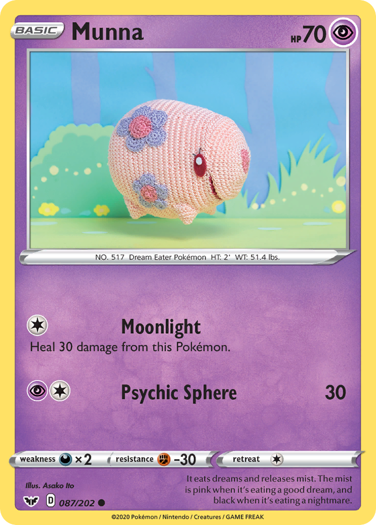 Munna Sword & Shield 87