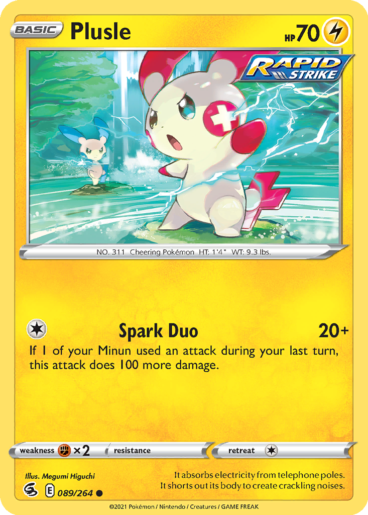 Plusle #89