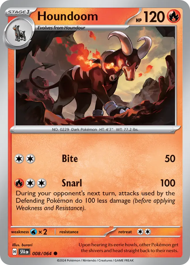 Houndoom Shrouded Fable 8