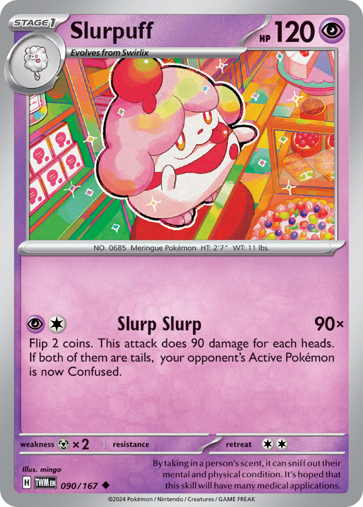 Slurpuff Twilight Masquerade 90