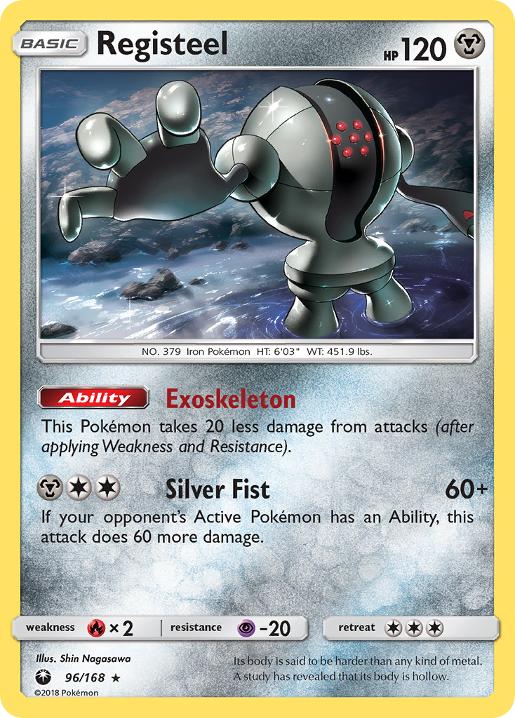 Registeel Celestial Storm 96