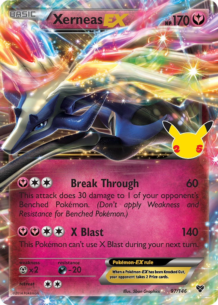 Xerneas-EX Celebrations: Classic Collection 97