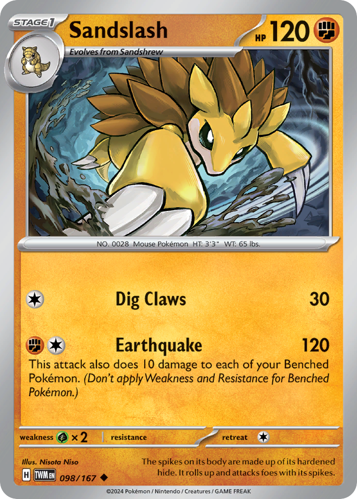 Sandslash Twilight Masquerade 98