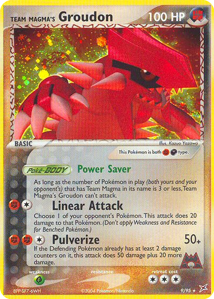 Team Magma's Groudon #9