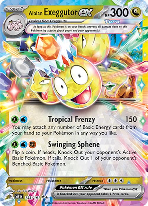 Alolan Exeggutor ex #133