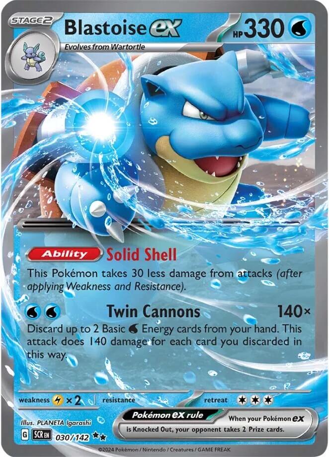 Blastoise ex #30