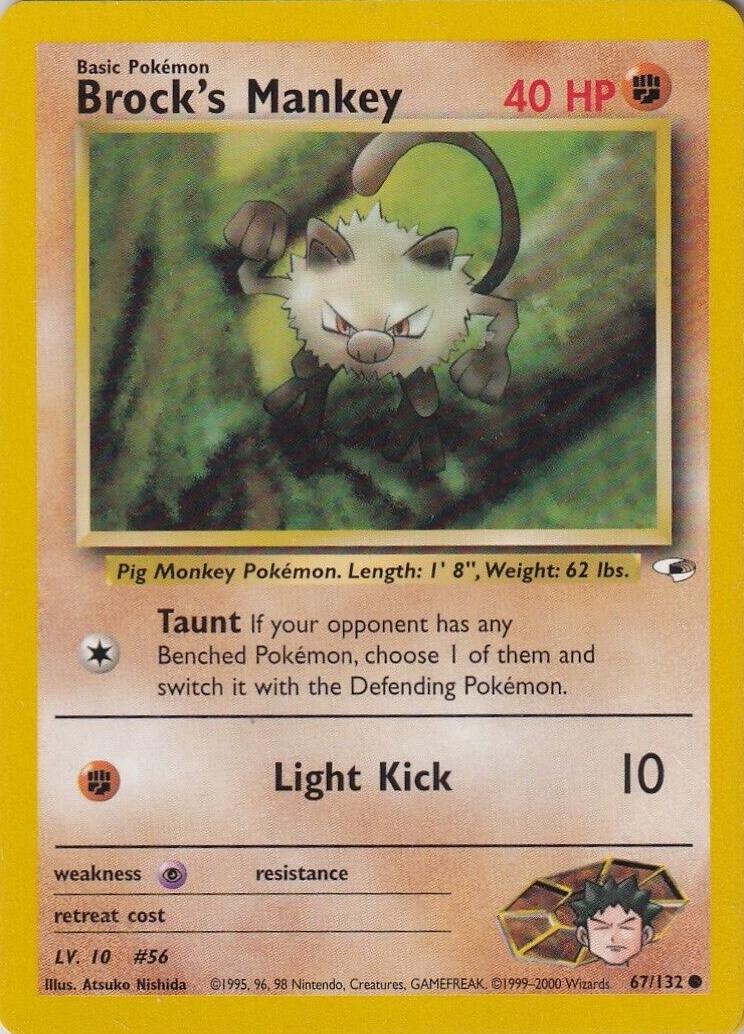Brock's Mankey #67