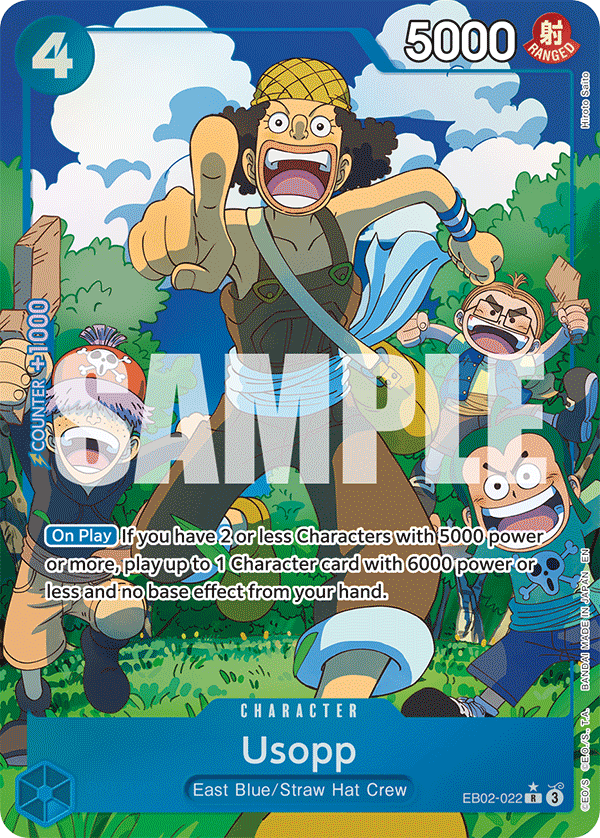 Usopp Extra Booster: Anime 25th Collection EB02-022