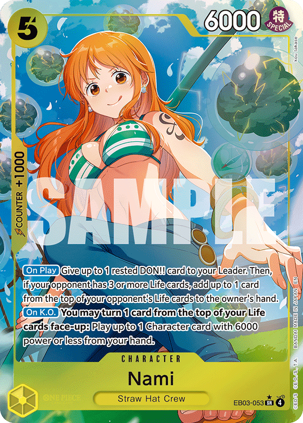 Nami Extra Booster: One Piece Heroines Edition EB03-053