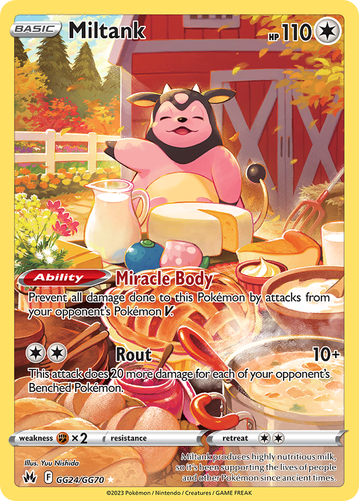 Miltank Crown Zenith Galarian Gallery GG24