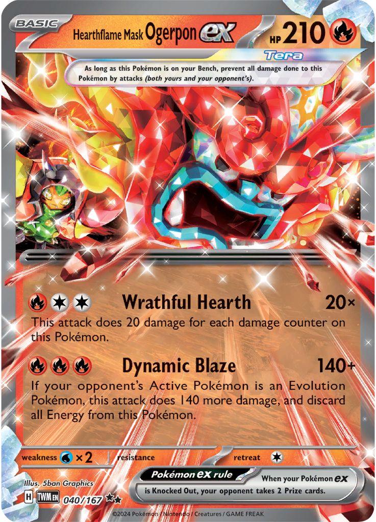 Hearthflame Mask Ogerpon ex #40