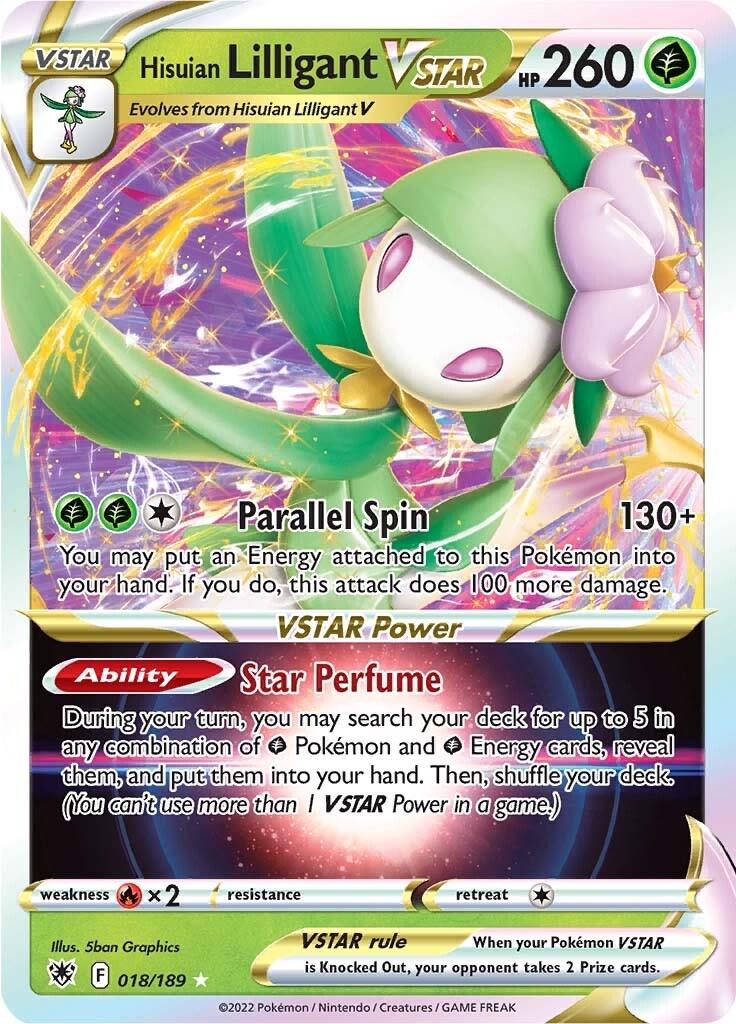 Hisuian Lilligant VSTAR #18