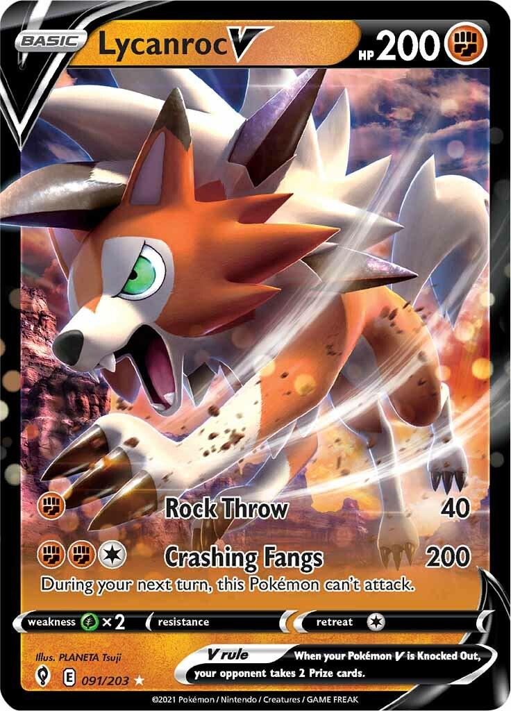 Lycanroc V #91