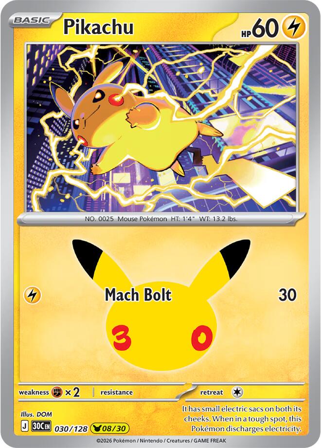 Pikachu #30